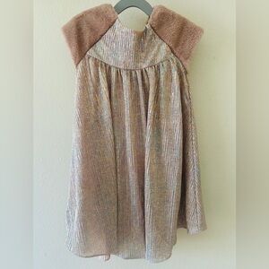 Pippa & Julie Pink and Shimmer Dress